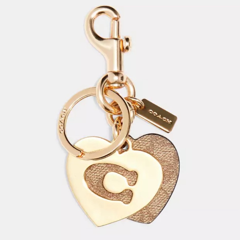 Signature Heart Key Ring